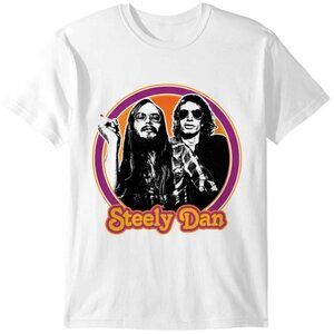 Steely Dan Retro 1970s Rock Band Music Vintage Style Fan Gift T-Shirt 86
